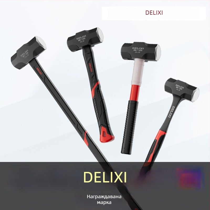 Delixi осмоъгълен чук за зидария, 4 lb