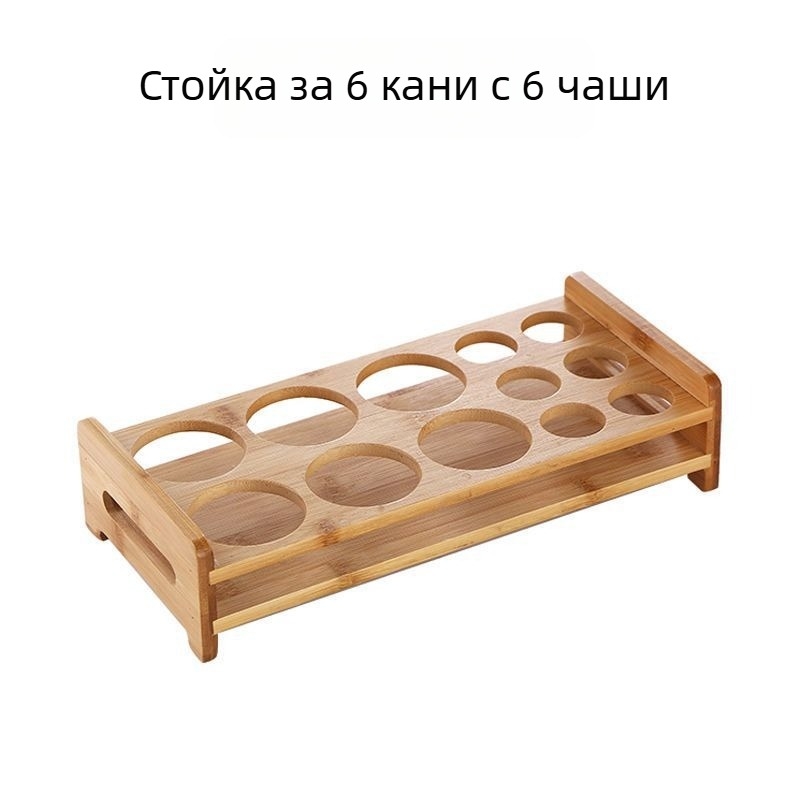 Комплект кристални чаши за ликьор за домашна употреба със компактна стойка за чаши и шот чаши