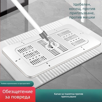ABS капак за клектоалетна с уплътнение против миризма, универсален аксесоар за баня