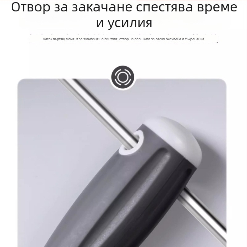 13-в-1 многофункционална отвертка за демонтаж на контакти и панели: триъгълен, U-образен, Y-образен и вътрешна кръстова глава