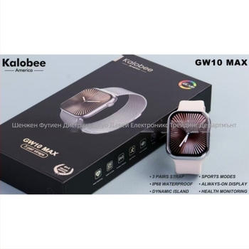 Kalobee Smartwatch GW10Max – Bluetooth обаждания, музика и спортни функции