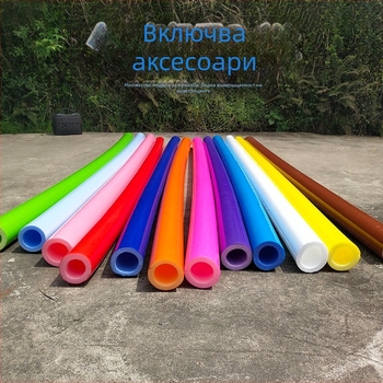 PVC защитни пяна тръби за детска площадка, подходящи за батут и пързалка