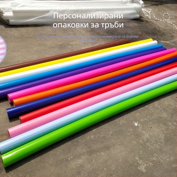 PVC защитни пяна тръби за детска площадка, подходящи за батут и пързалка