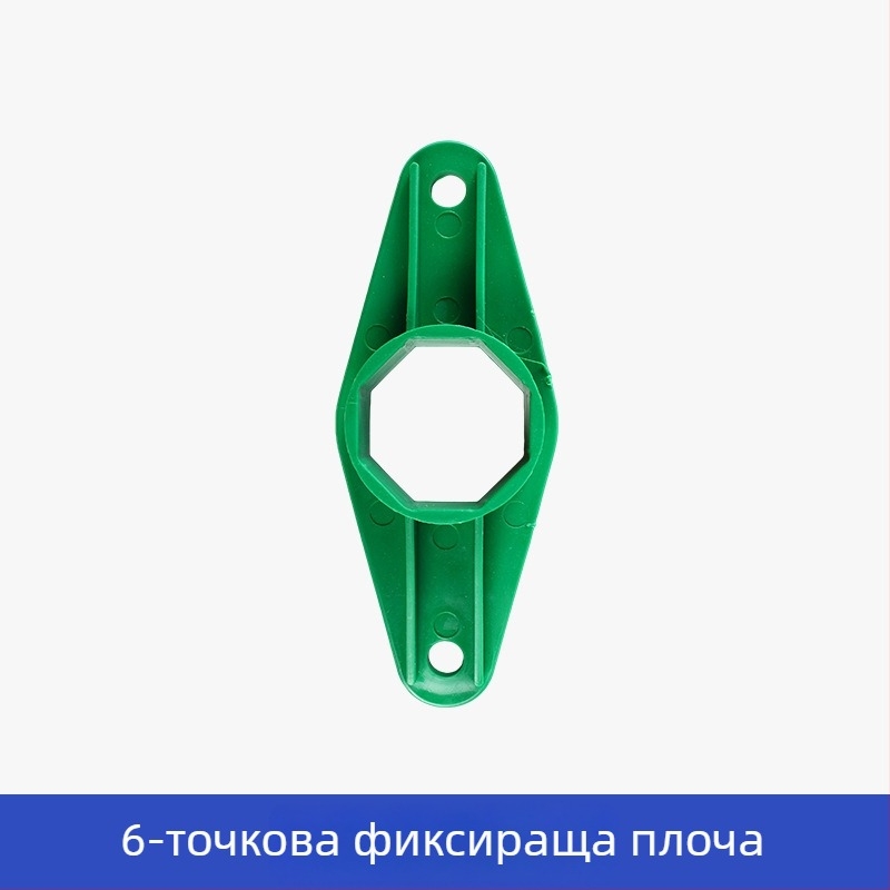 Пластмасов клапан за вода за поливане на градина, свързвач за водопровод