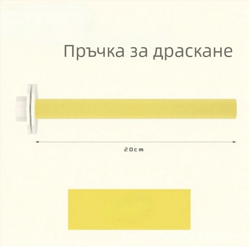 Папагалска драскаща опора за нокти и клюн, цветна дръжка за птици, малък размер