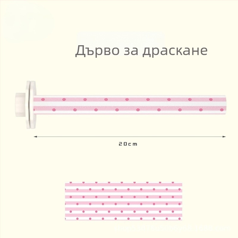 Папагалска драскаща опора за нокти и клюн, цветна дръжка за птици, малък размер