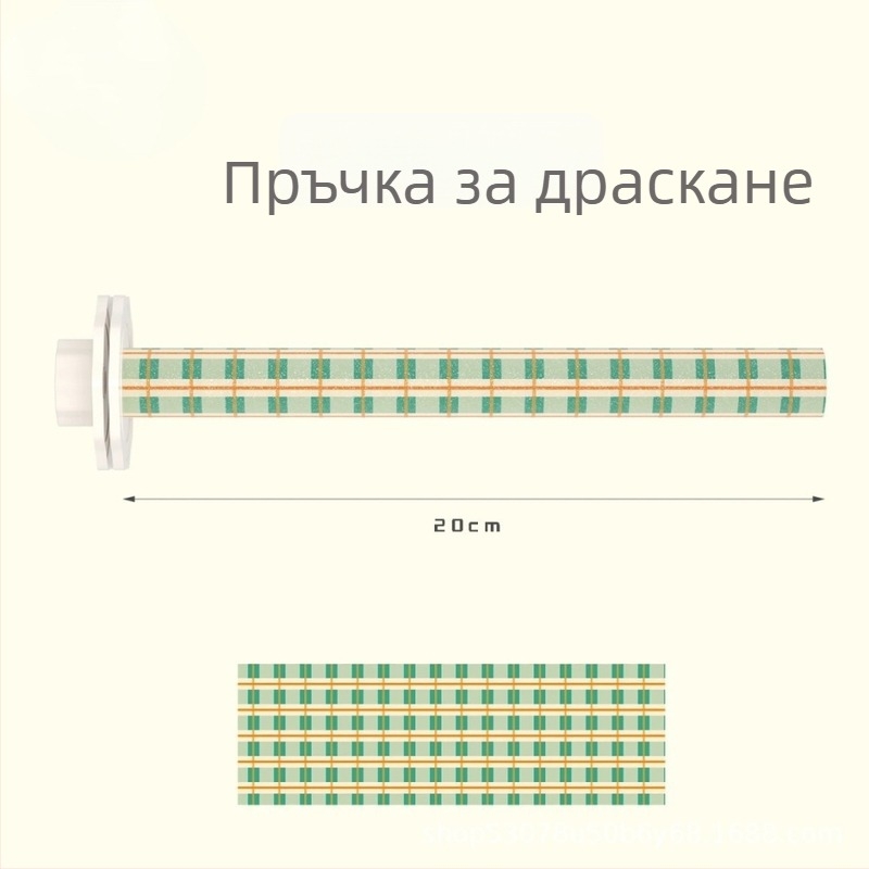 Папагалска драскаща опора за нокти и клюн, цветна дръжка за птици, малък размер