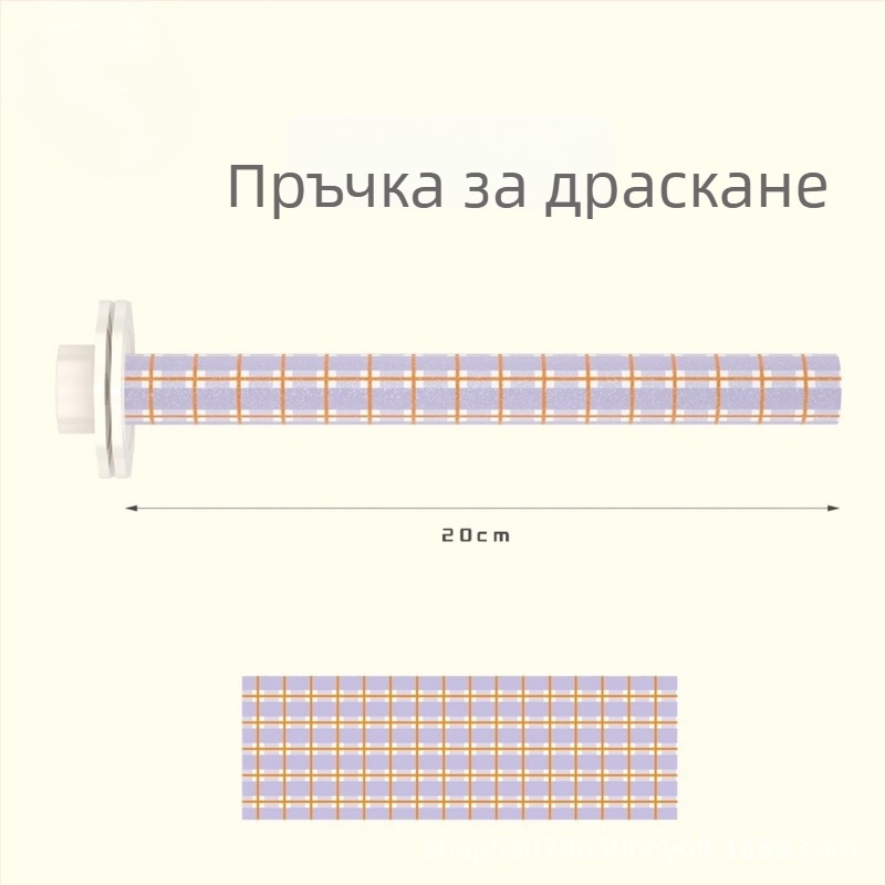 Папагалска драскаща опора за нокти и клюн, цветна дръжка за птици, малък размер