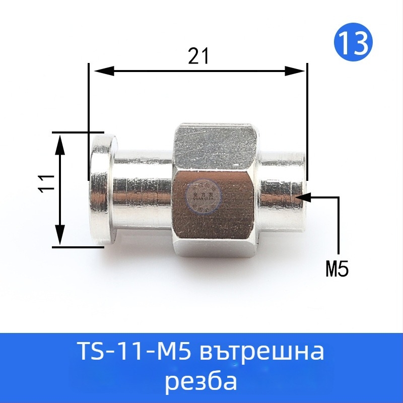 Аксесоари за роботизирана ръка: вакуумна чашка, голяма и малка глава, M5 резбов адаптер, железен Т-образен фитинг и ъглов съединител, пневматичен бързосъединител