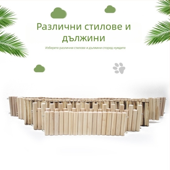 Хамстер комплект аксесоари за клетка: двуетажна платформа, катерачни рампи и преградни огради