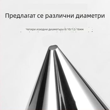 Неръждаема стомана фуния за тесто за такояки, голям диаметър, ръчна употреба, дозатор за тесто, инструмент за печене на торти