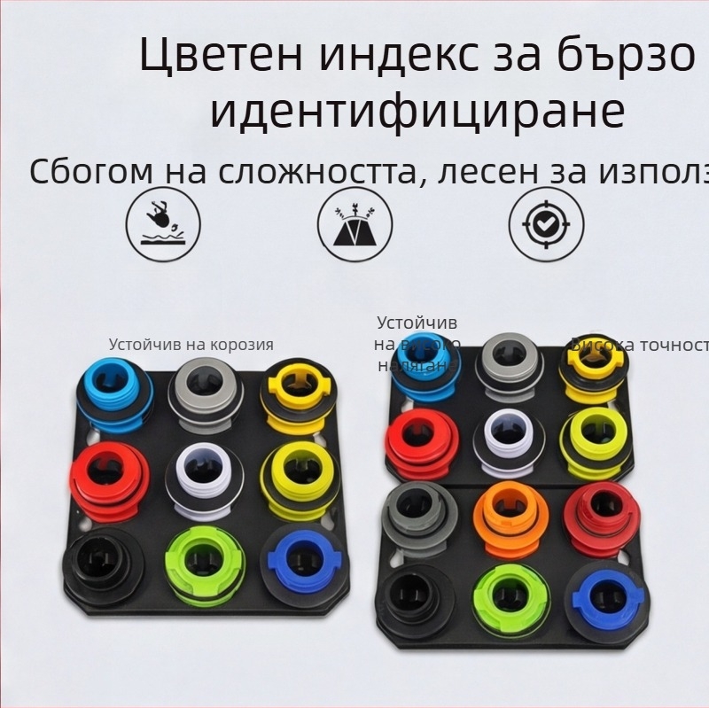 18 части комплект за доливане на антифриз за автомобили, универсален за няколко модела, преносим и всичко в едно за доливане