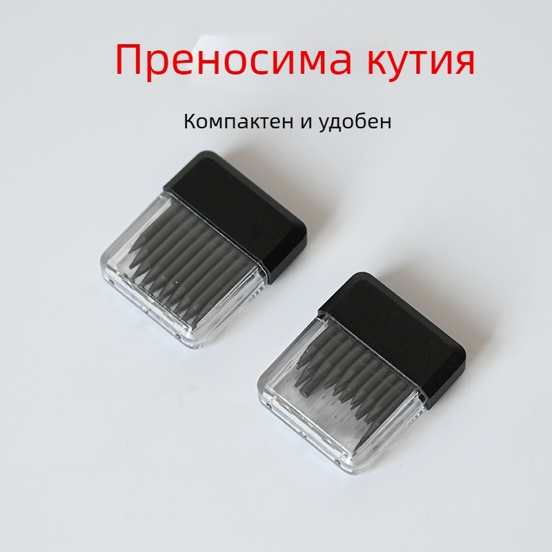 2.0 мм компасно оловно ядро – рефил за компас, стоманено, за рисуване на окръжности (3‑в‑1), за ученици и изпити по дизайн