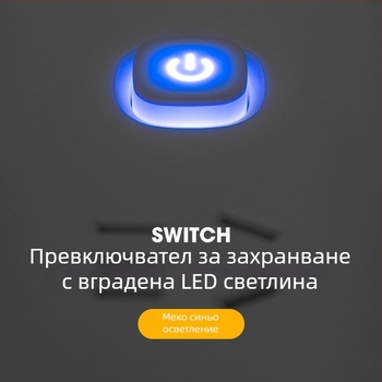 USB удължител за офис с множество гнезда и индивидуални превключватели, интелигентна многофункционална лента за захранване за офис и общежитие