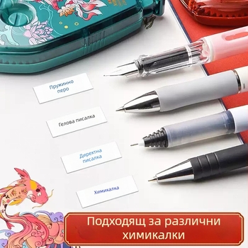 Коректорна лента Кои, 20 м, голям капацитет, прозрачна PET филмова лента, гладко полагане, модел 59807