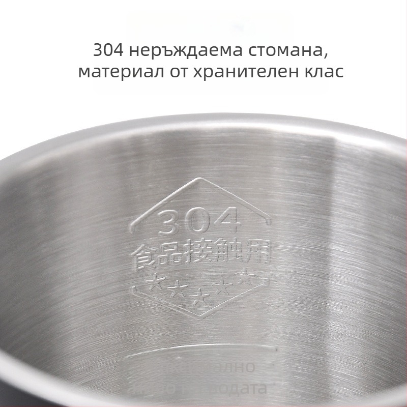 Longli 0,8 л електрически чайник от неръждаема стомана 304, за варене на вода, с възможност за печат на лого, защита против сухо кипене, бързо нагряване