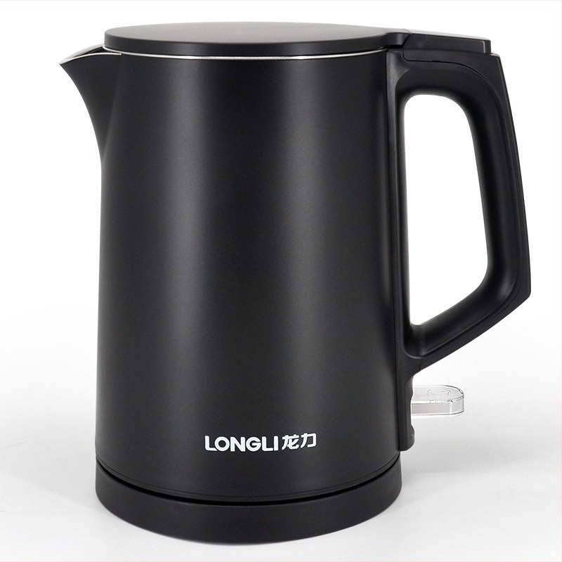 Longli 0,8 л електрически чайник от неръждаема стомана 304, за варене на вода, с възможност за печат на лого, защита против сухо кипене, бързо нагряване