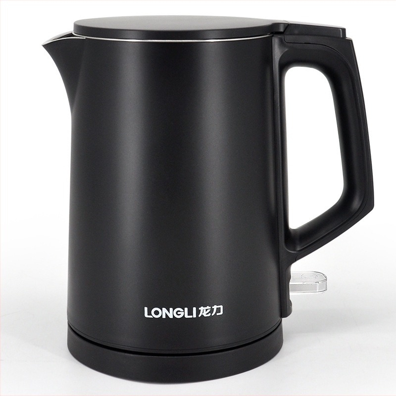 Longli 0,8 л електрически чайник от неръждаема стомана 304, за варене на вода, с възможност за печат на лого, защита против сухо кипене, бързо нагряване