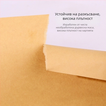 Хранителна крафт хартия за опаковане, абсорбираща мазнини хартия за печена патица и барбекю, еднократна подложка за чинии, ръчно разкъсваема
