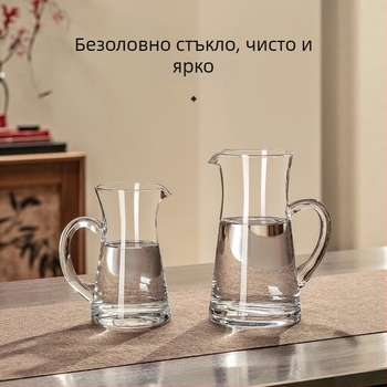 Комплект диспенсър за ликьор с голям капацитет за домашна употреба, стъклена декантер, 1000 ml