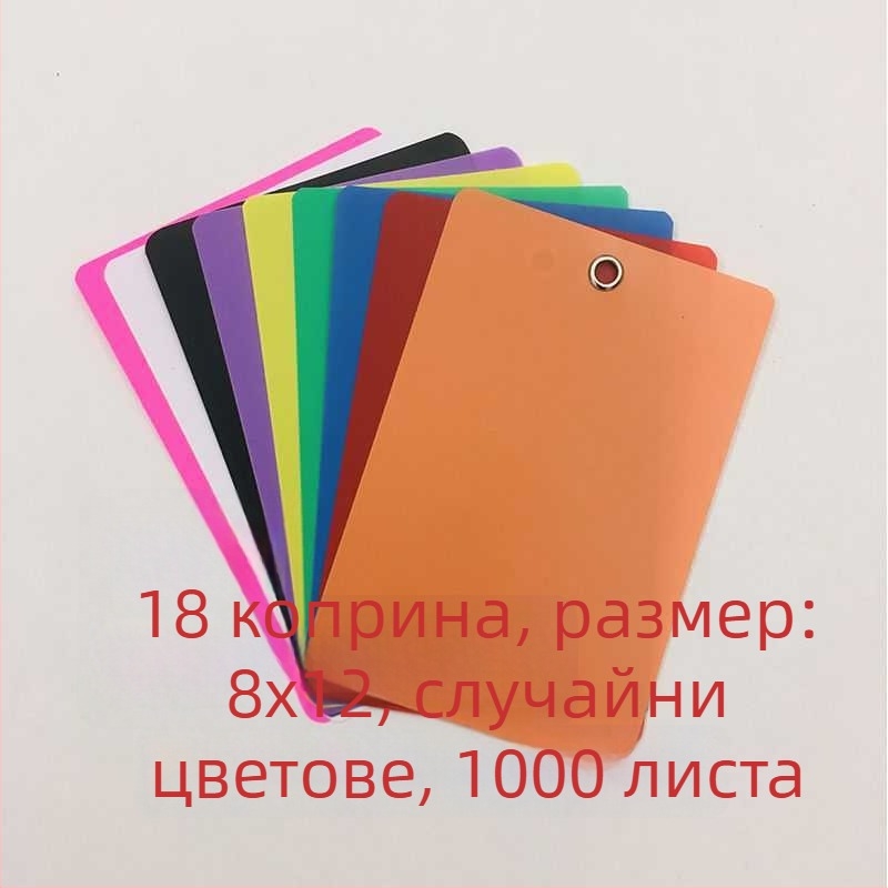 Прозрачен матиран логистичен подвесен етикет за PVC лист – празен знак за растения