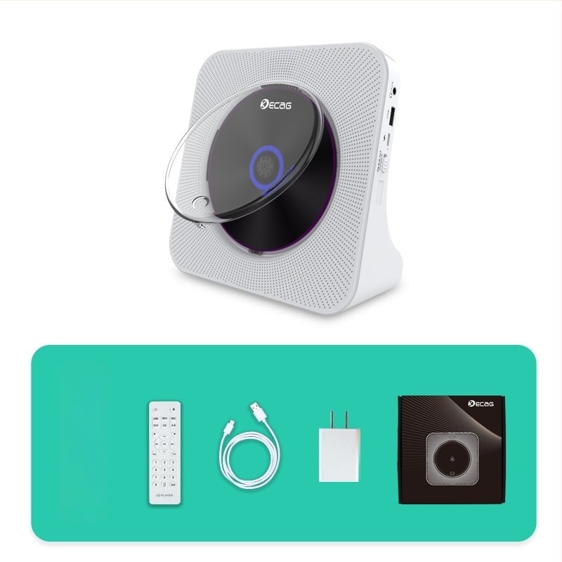 KC-806 Домашен CD плеър с ретро дизайн и Bluetooth