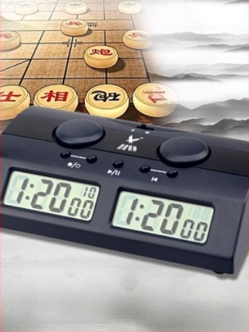 PQ9902 цифров шахматен часовник за три игри: китайски шах, Го и международен шах