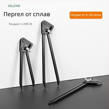 Сплавен индустриален циркул и инструменти за планиране и маркиране за дърводелци