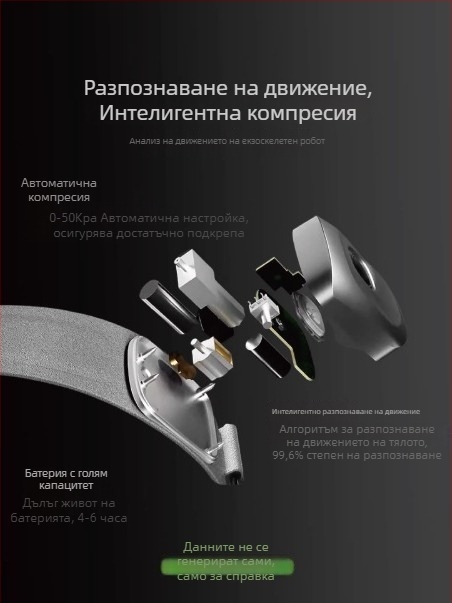 Умна пателарна лента за коляното с защита на менискуса — за бягане и баскетбол, унисекс