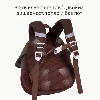 Супер сладка детска раничка с гъбка за детска градина, лека раница за училище за момчета и момичета