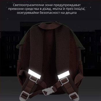 Супер сладка детска раничка с гъбка за детска градина, лека раница за училище за момчета и момичета