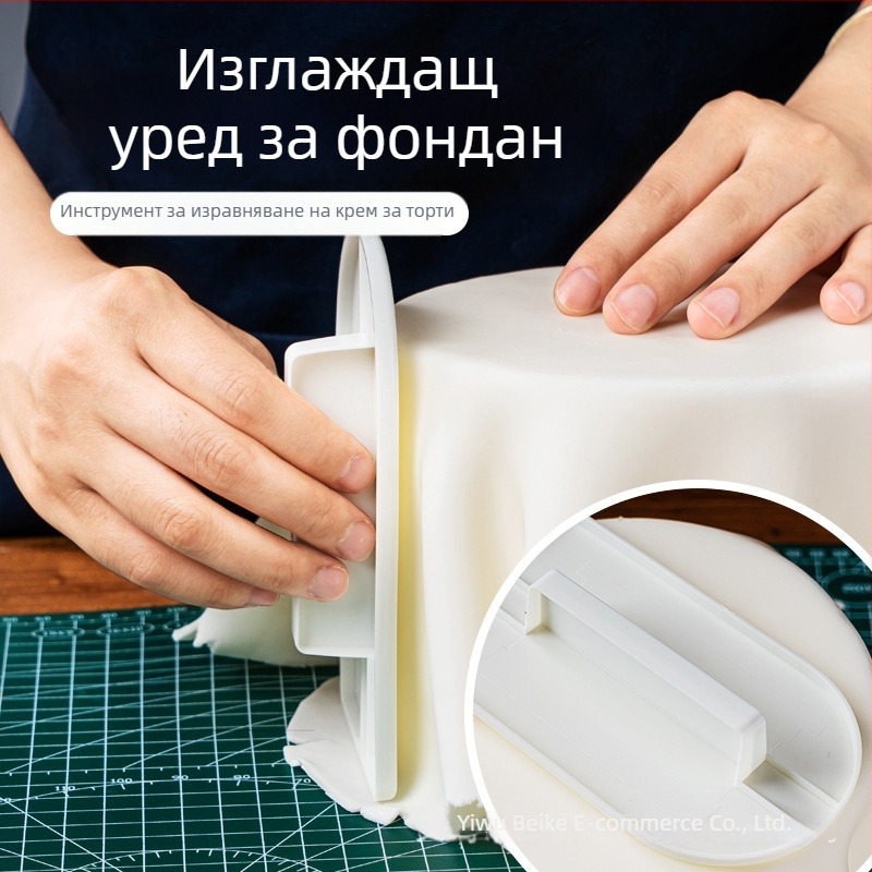 Сглаждащ инструмент за фондан с котешка форма за украса на торти