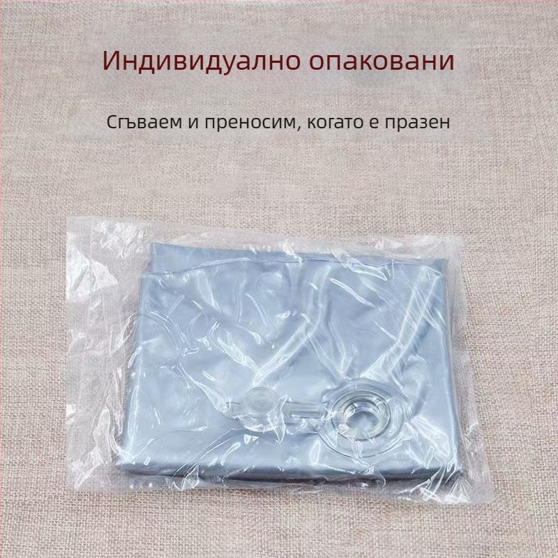 Баластна водна торба 50 см за открито: основа за чадър и къмпинг, водонапълваща