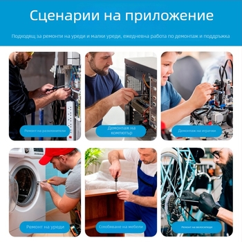 14-в-1 отвертка с храповMechanизм: кръстосани и нестандартни накрайници за домашна и авто поддръжка
