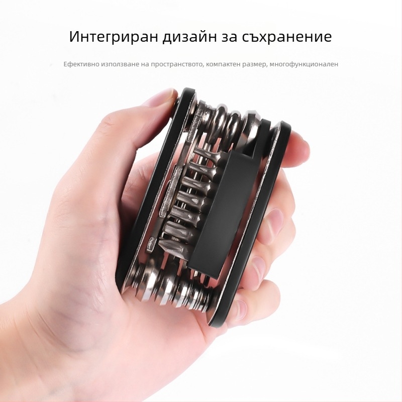 Комплект инструменти за ремонт на велосипед – мултифункционален инструмент за ремонт на гуми за планински велосипеди