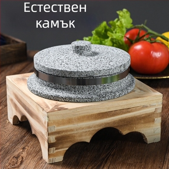 Каменна тенджера за кимпап и супи — корейски стил съд за газова печка
