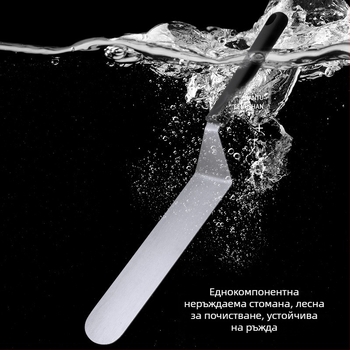 Комплект за барбекю от неръждаема стомана – инструменти за грил, открито оборудване, шпатула за стек, кухненски прибори