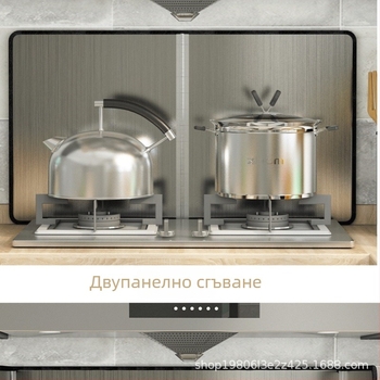 Неръждаема стоманена защита срещу пръски мазнини за кухня, удебелен щит против пръски, за високотемпературен абсорбатор и термоизолационна плоча