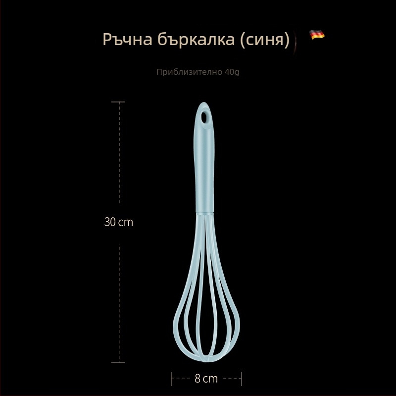 Креативен северноевропейски цветен ръчен разбивач за яйца – ръчен миксер за крем