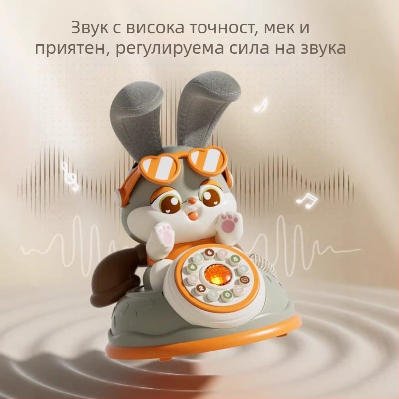 2026 нов модел детска играчка симулиран телефон за бебета и малчугани, образователен музикален телефон