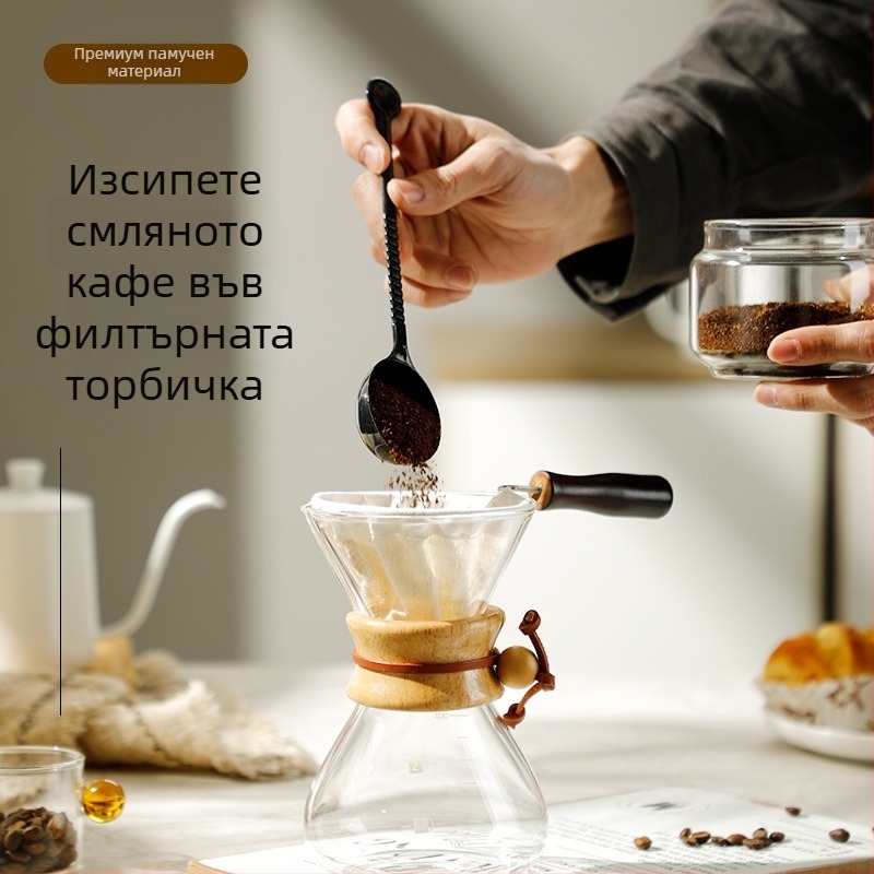 Филтър за кафе с ушички за приготвяне на кафе и чай, нетъкан филтър