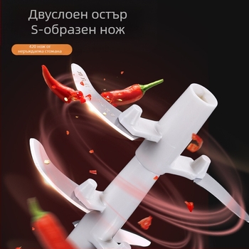 Компактна ръчна преса за чесън – преносима кухненска помощ