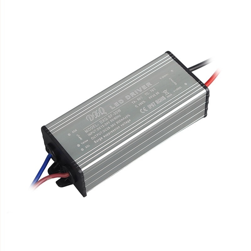 50W LED водоустойчив DC-DC драйвер за ниско напрежение 12-24V за улично осветление