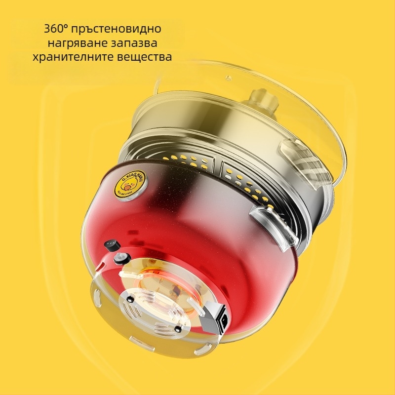 За общежитие: Мултифункционален електрически уок и тенджера за пара, 5–6 л, вътрешен съд от неръждаема стомана