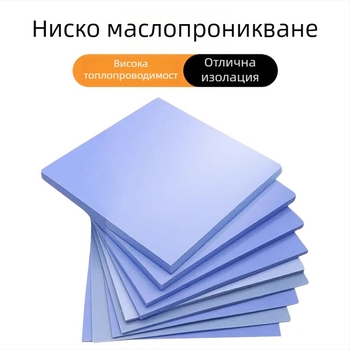 Охлаждаща подложка за VRAM на лаптоп графична карта, термопроводяща силиконова подложка, LED термален лист и двустранна лента