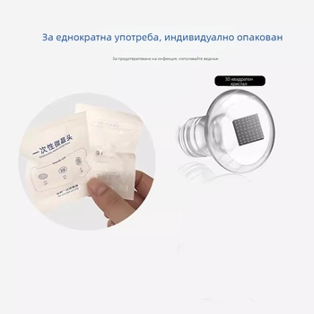 Нано водно-светлинна микро кристална глава за растеж на косата с микро-игла и ампулни консумативи
