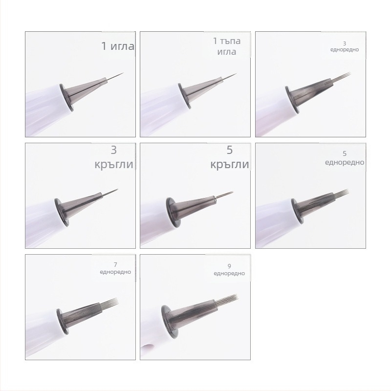 dr.pen A3 V8 V9 Електрически микроигли с върхове от нано кремниеви пластини