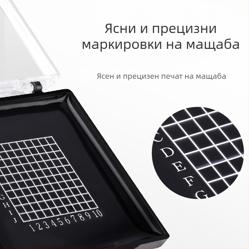 Кутия за съхранение и пренасяне на чипове и ваферни образци, прахоустойчива и антистатична.
