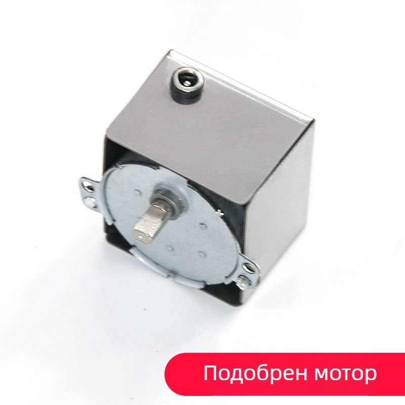 DIY автоматичен въртящ се аксесоар за барбекю с 5V мотор и зъбни колела