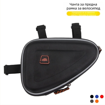 CBR триъгълен джоб за инструменти за велосипед, монтаж върху горната тръба, аксесоар за планински велосипед